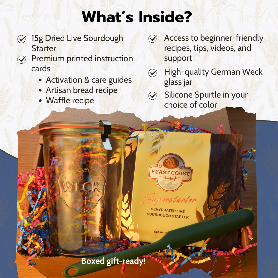 Superstarter Essentials Kit (Premium Weck Jar + Spurtle)
